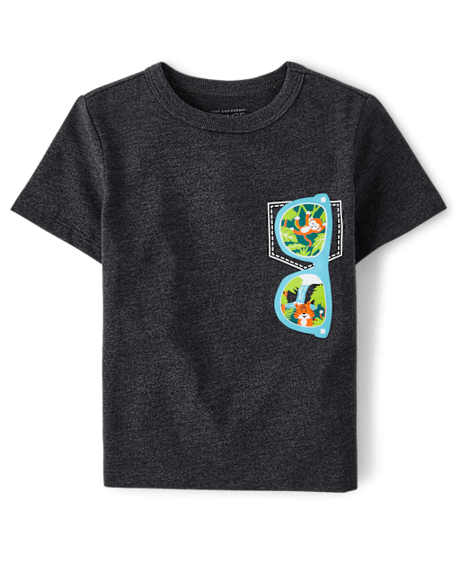 Baby And Toddler Boys Sunglasses Graphic Tee