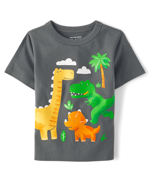 Baby And Toddler Boys Dino Graphic Tee