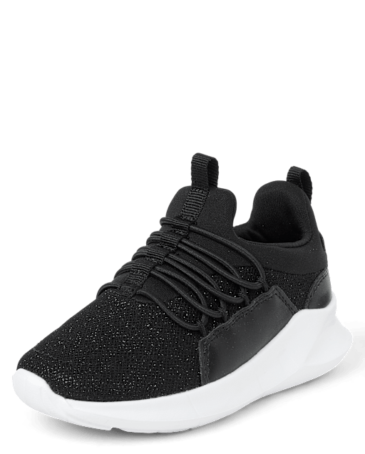 Toddler Girls Glitter Running Sneakers