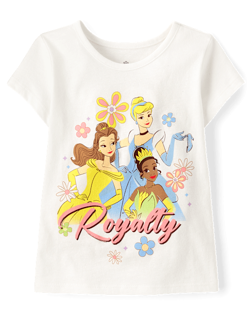 Baby And Toddler Girls Disney Princess Graphic Tee
