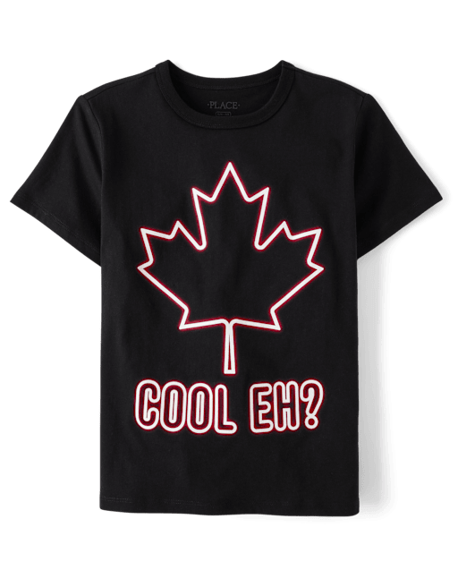 T-shirt graphique Cool Eh pour garçons, fête du Canada
