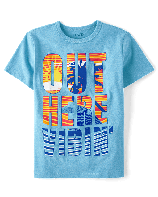 Boys Vibin' Graphic Tee