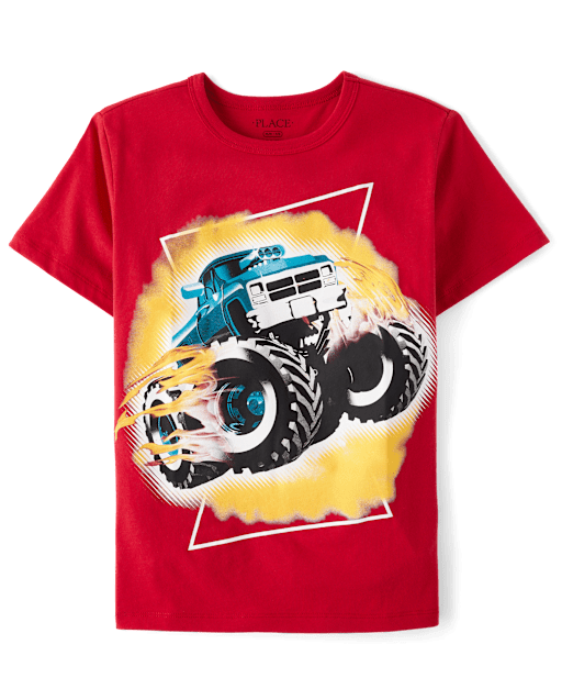 Boys Monster Truck Graphic Tee