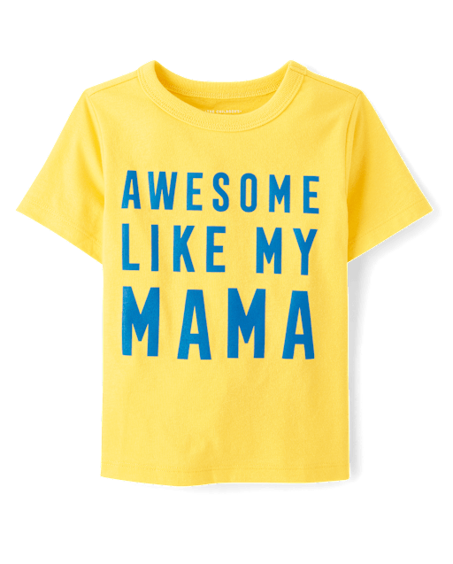 Baby And Toddler Boys Mama Graphic Tee