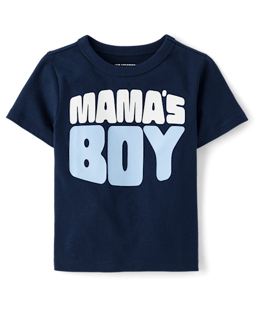 Baby And Toddler Boys Mama's Boy Graphic Tee