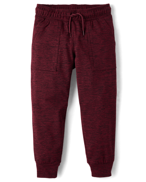 Boys Cozy Active Marl Jogger Pants
