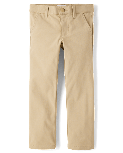 Girls Uniform Quick Dry Skinny Chino Pants