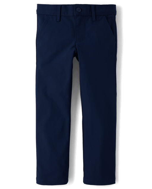 Girls Uniform Quick Dry Skinny Chino Pants