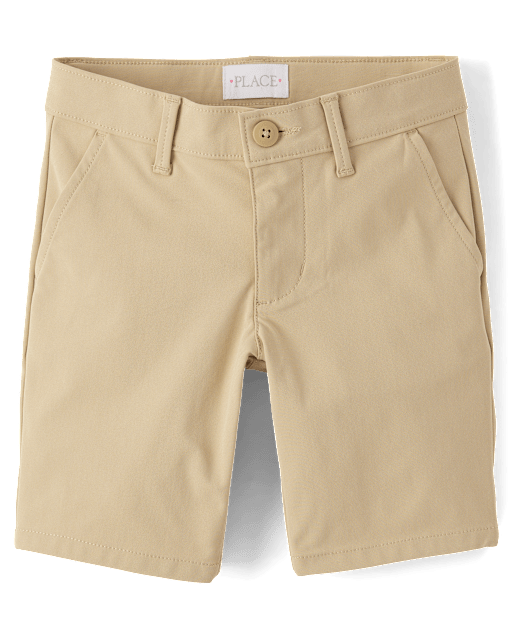 Girls Uniform Quick Dry Chino Shorts