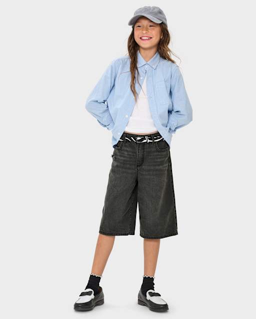 Pantalon baggy en jean pour enfants