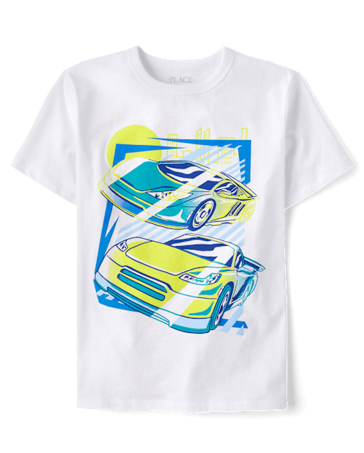 Boys Racecar Graphic Tee
