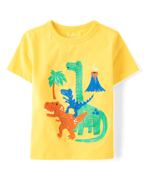 Baby And Toddler Boys Dino Graphic Tee