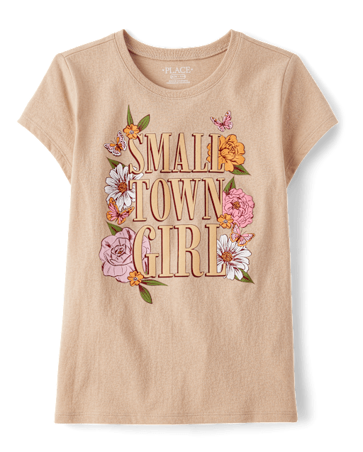 Girls Small Town Girl Graphic Tee