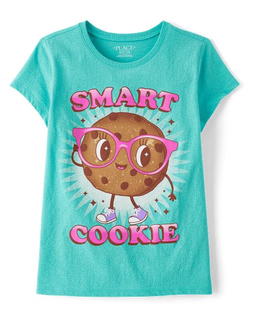 Girls Smart Cookie Graphic Tee