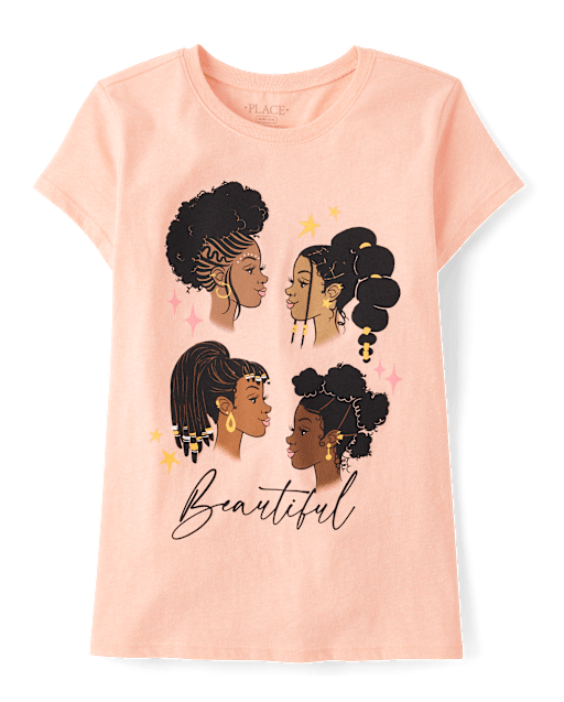 Girls Beautiful Graphic Tee