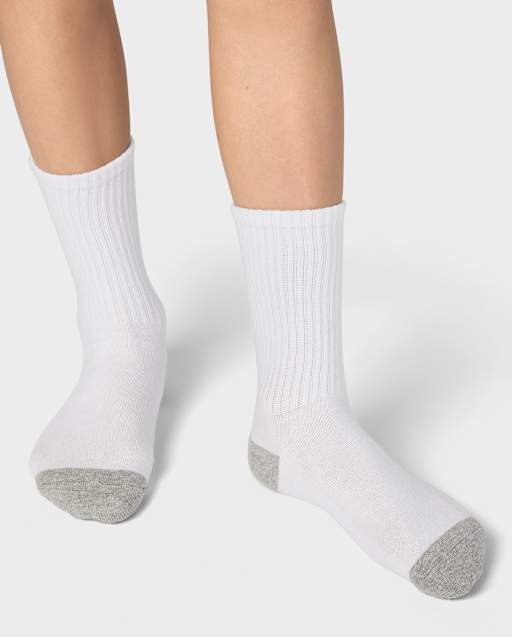 Lot de 6 paires de chaussettes mi-mollet rembourrées pour garçon