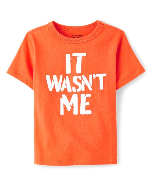 Baby And Toddler Boys It Wasn't Me Graphic Tee