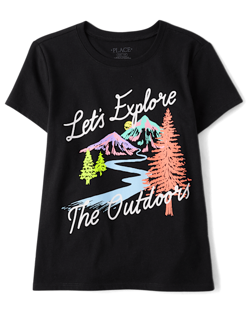 Girls Great Outdoors Graphic Tee