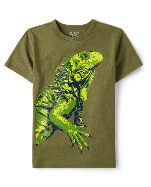 Boys Iguana Graphic Tee