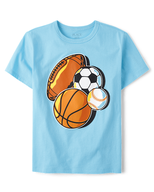 Boys Sports Graphic Tee