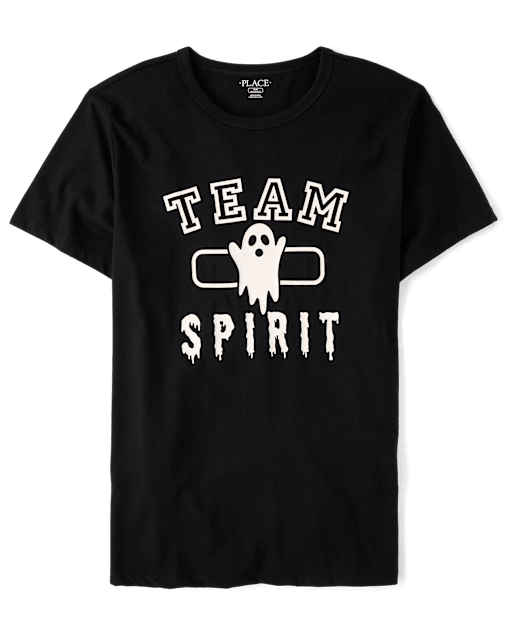 Adult Matching Family Glow Team Spirit Graphic Tee