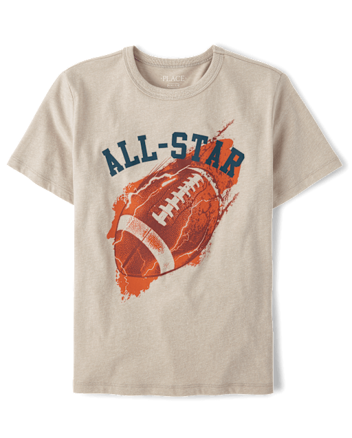Boys Football All-Star Graphic Tee