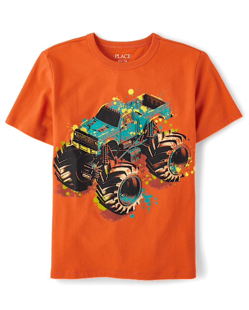 Boys Monster Truck Graphic Tee