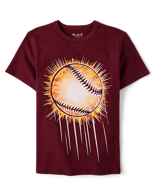 Boys Baseball Graphic Tee