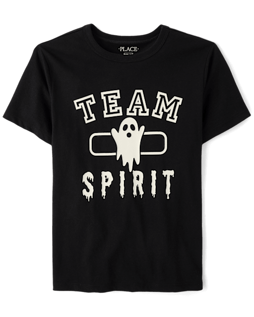 Kids Matching Family Glow Team Spirit Graphic Tee