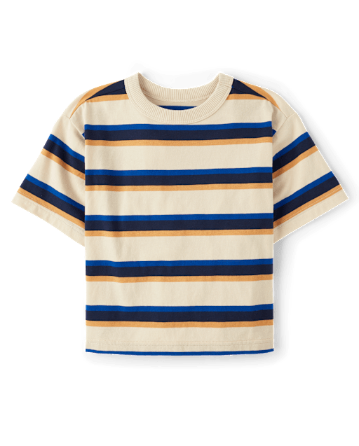 Boys Striped Relaxed Top