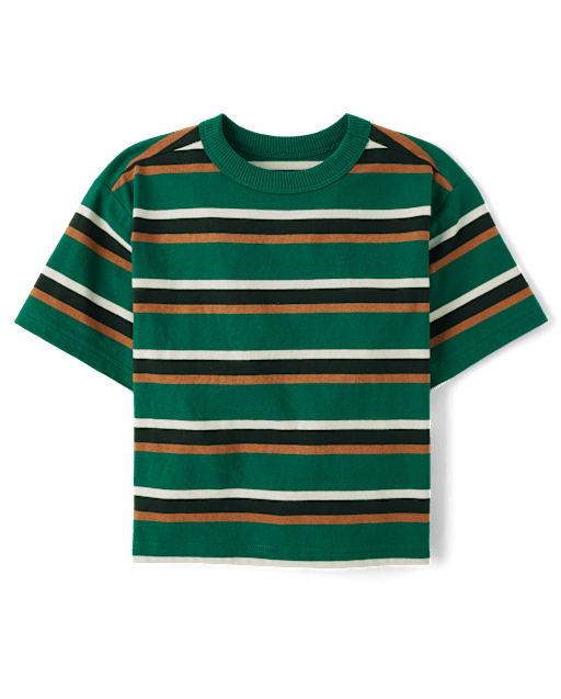 Kids Striped Boxy Top