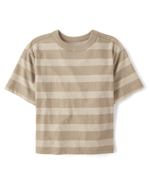 Kids Striped Boxy Top