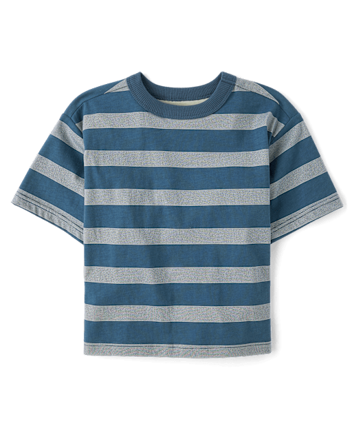 Kids Striped Boxy Top