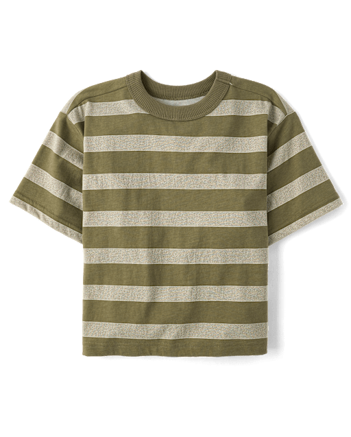 Kids Striped Boxy Top