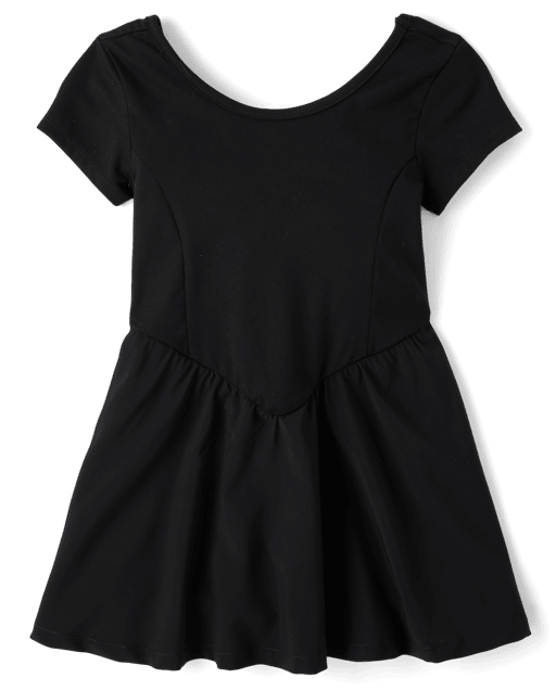 Girls Quick Dry Fit And Flare Tennis Dress