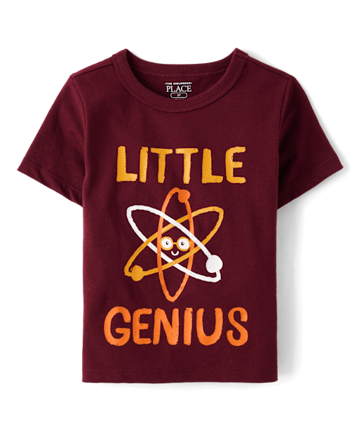 Baby And Toddler Boys Little Genius Graphic Tee