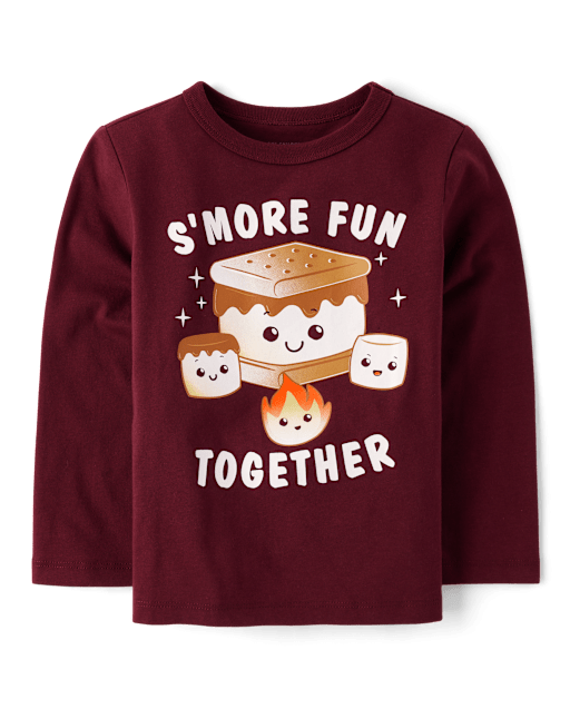 Baby And Toddler Boys S'more Fun Together Graphic Tee