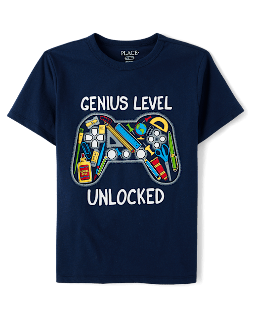 Boys Genius Level Graphic Tee