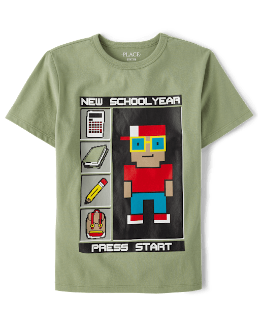 Boys School Avatar Graphic Tee