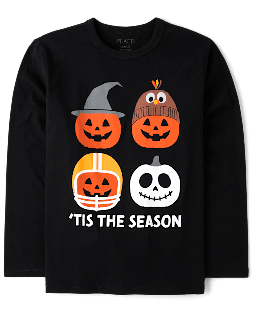 Boys Tis The Pumpkin Season Graphic Tee