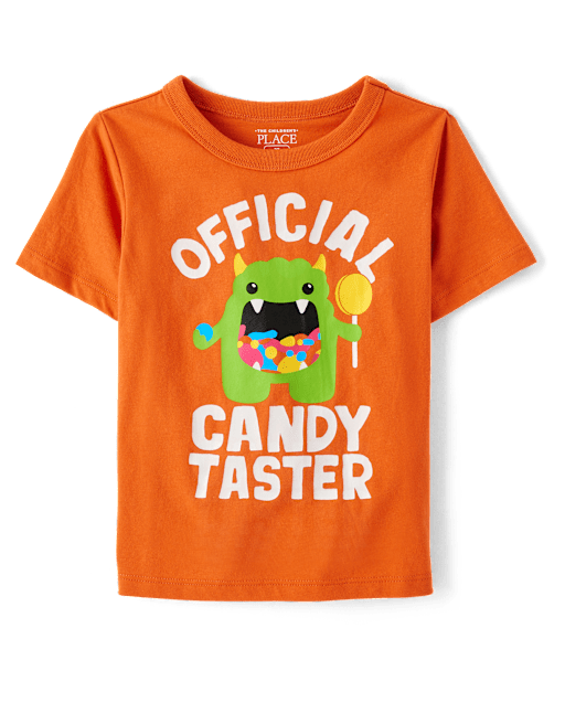 Baby And Toddler Boys Official Candy Tester Graphic Tee