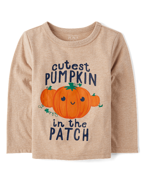 Baby And Toddler Boys Cutest Pumpkin Patch Graphic Tee