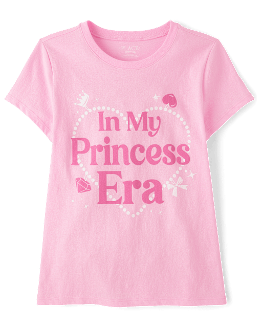 Girls Princess Era Graphic Tee
