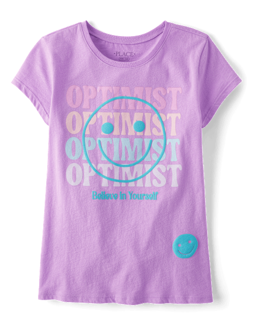Girls Optimist Graphic Tee