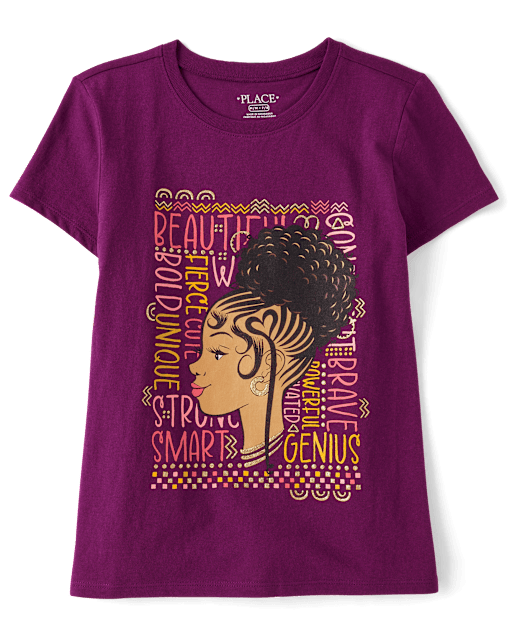 Girls Confident Girl Graphic Tee