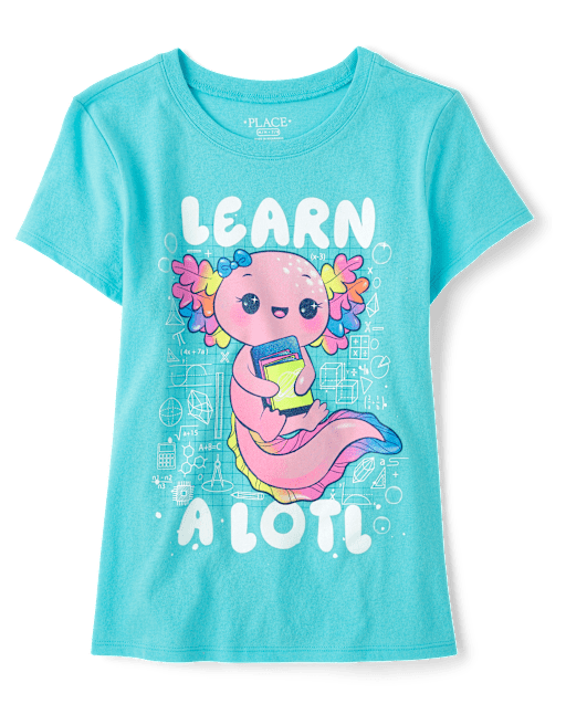 Girls Learn A Lotl Graphic Tee