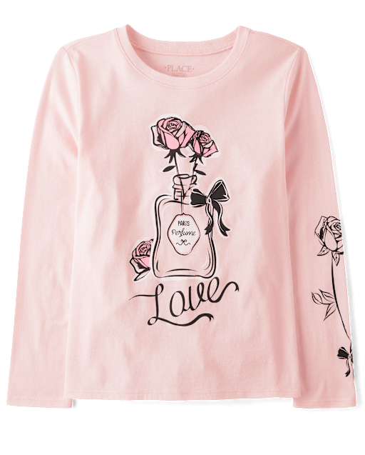 Girls Perfume Graphic Tee