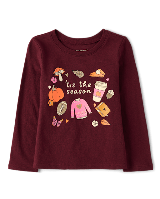 Baby And Toddler Girls Tis The Season Graphic Tee