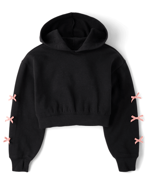 Girls Graphic Premium Fleece Hoodie