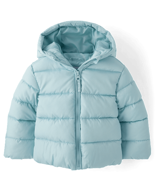 Toddler Girls Hooded Puffer Jacket